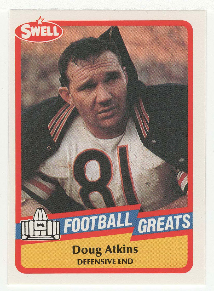 Doug Atkins (NFL Football Card) 1989 Swell Greats # 111 Mint