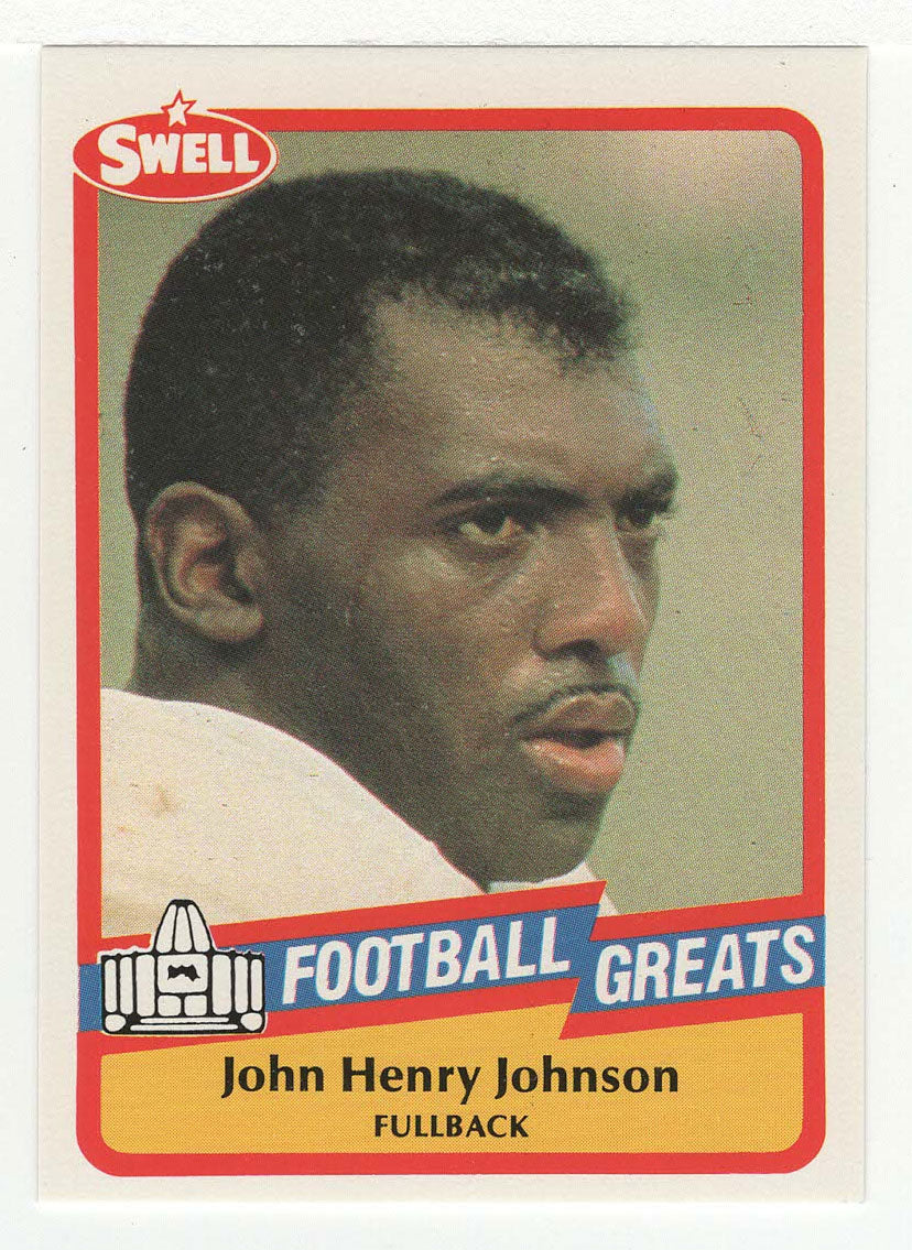 John Henry Johnson (NFL Football Card) 1989 Swell Greats # 141 Mint