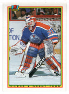 Grant Fuhr - Edmonton Oilers (NHL Hockey Card) 1990-91 Bowman # 189 Mint