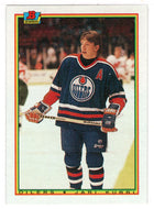 Jari Kurri - Edmonton Oilers (NHL Hockey Card) 1990-91 Bowman # 191 Mint