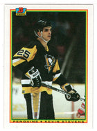 Kevin Stevens RC - Pittsburgh Penguins (NHL Hockey Card) 1990-91 Bowman # 208 Mint