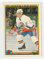 Pat LaFontaine - Buffalo Sabres - Hat Trick (NHL Hockey Card) 1990-91 Bowman # 9 Mint