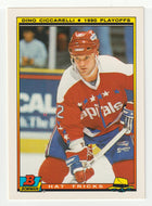 Dino Ciccarelli - Washington Capitals - Hat Trick (NHL Hockey Card) 1990-91 Bowman # 15 Mint