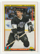 Tony Granato - Los Angeles Kings - Hat Trick (NHL Hockey Card) 1990-91 Bowman # 18 Mint
