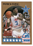 Patrick Ewing - New York Knicks - All-Star Team (NBA Basketball Card) 1990-91 Hoops # 4 Mint