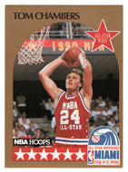 Tom Chambers - Phoenix Suns - All-Star Team (NBA Basketball Card) 1990-91 Hoops # 15 Mint
