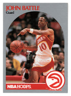 John Battle - Atlanta Hawks (NBA Basketball Card) 1990-91 Hoops # 27 Mint