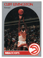 Cliff Levingston - Atlanta Hawks (NBA Basketball Card) 1990-91 Hoops # 29 Mint
