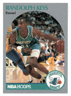 Randolph Keys - Charlotte Hornets (NBA Basketball Card) 1990-91 Hoops # 56 Mint