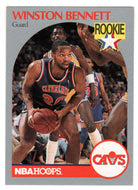 Winston Bennett - Cleveland Cavaliers (NBA Basketball Card) 1990-91 Hoops # 70 Mint