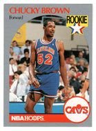 Chucky Brown RC - Cleveland Cavaliers (NBA Basketball Card) 1990-91 Hoops # 71 Mint