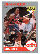 John Morton - Cleveland Cavaliers (NBA Basketball Card) 1990-91 Hoops # 77 Mint