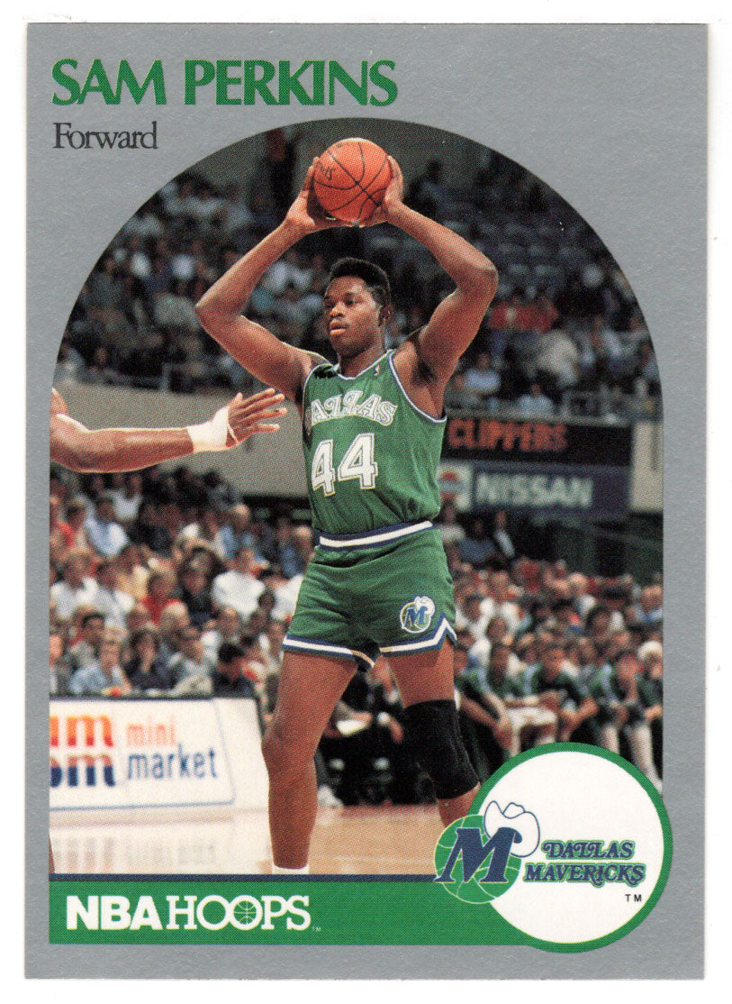 Sam Perkins - Dallas Mavericks (NBA Basketball Card) 1990-91 Hoops # 87 Mint