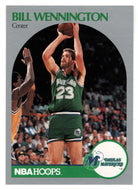 Bill Wennington - Dallas Mavericks (NBA Basketball Card) 1990-91 Hoops # 89 Mint