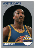 Walter Davis - Denver Nuggets (NBA Basketball Card) 1990-91 Hoops # 93 Mint