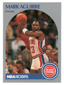 Mark Aguirre - Detroit Pistons (NBA Basketball Card) 1990-91 Hoops # 101 Mint