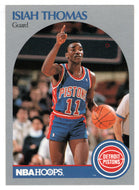 Isiah Thomas - Detroit Pistons (NBA Basketball Card) 1990-91 Hoops # 111 Mint