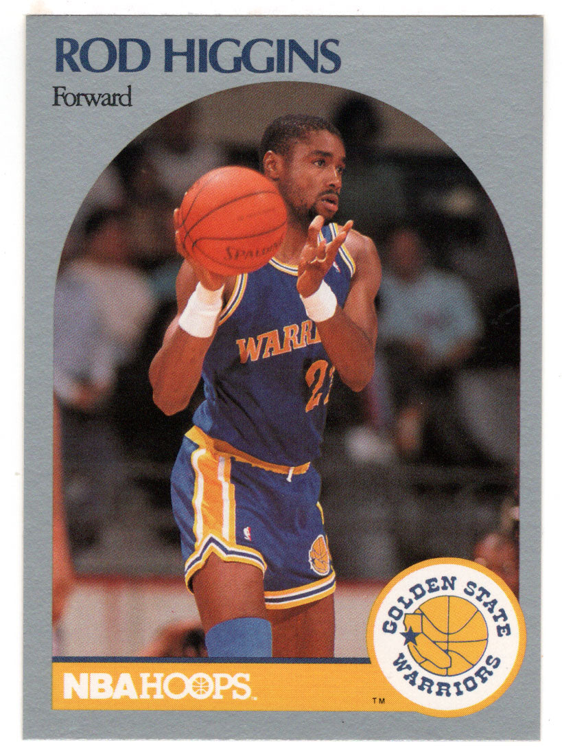 Rod Higgins - Golden State Warriors (NBA Basketball Card) 1990-91 Hoops # 114 Mint