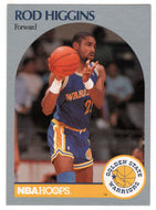 Rod Higgins - Golden State Warriors (NBA Basketball Card) 1990-91 Hoops # 114 Mint