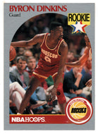 Byron Dinkins - Golden State Warriors (NBA Basketball Card) 1990-91 Hoops # 123 Mint