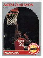 Hakeem Olajuwon - Houston Rockets (NBA Basketball Card) 1990-91 Hoops # 127 Mint