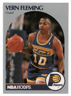 Vern Fleming - Indiana Pacers (NBA Basketball Card) 1990-91 Hoops # 133 Mint