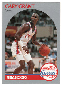 Gary Grant - Los Angeles Clippers (NBA Basketball Card) 1990-91 Hoops # 145 Mint