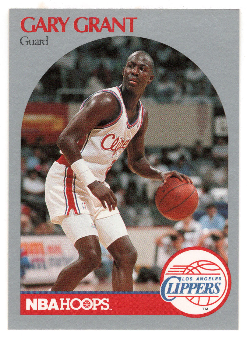 Gary Grant - Los Angeles Clippers (NBA Basketball Card) 1990-91 Hoops # 145 Mint