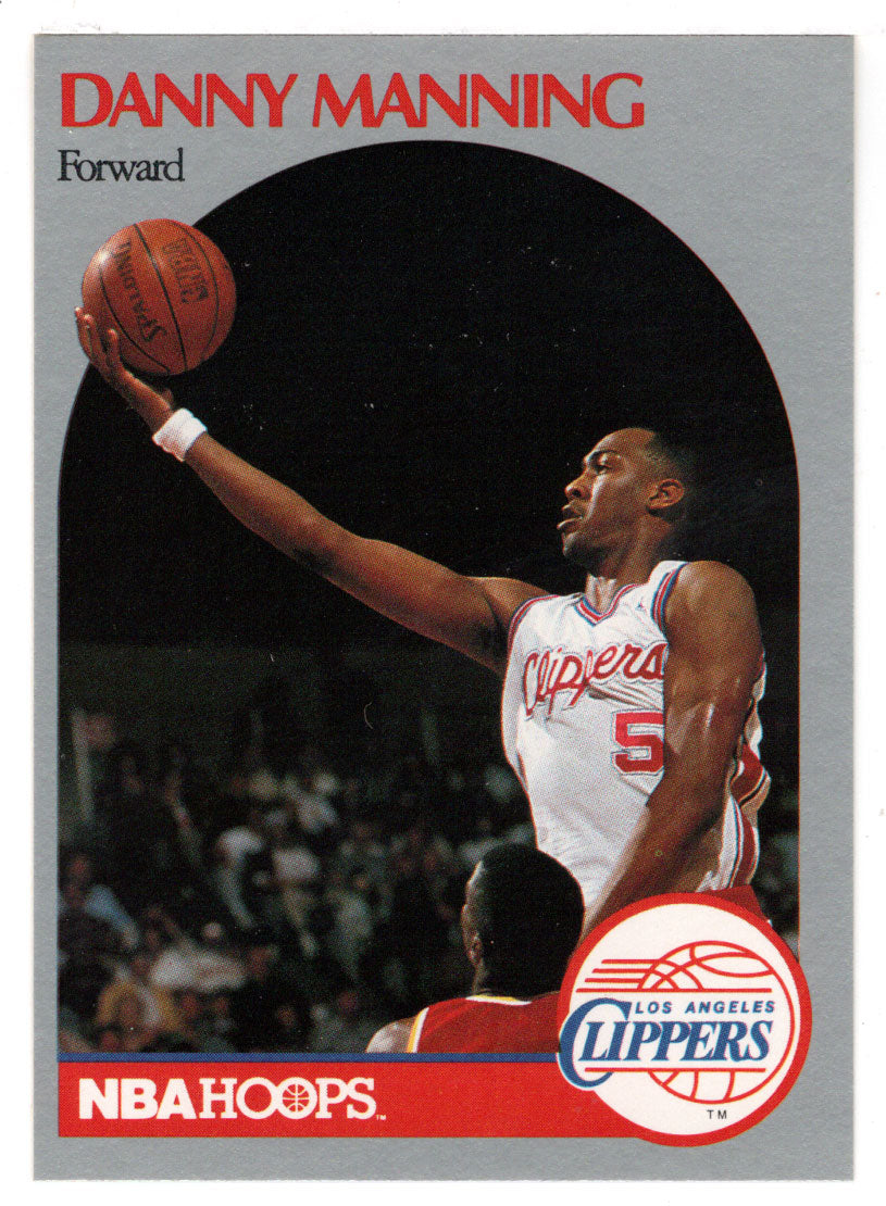 Danny Manning - Los Angeles Clippers (NBA Basketball Card) 1990-91 Hoops # 147 Mint