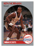 Ken Norman - Los Angeles Clippers (NBA Basketball Card) 1990-91 Hoops # 149 Mint