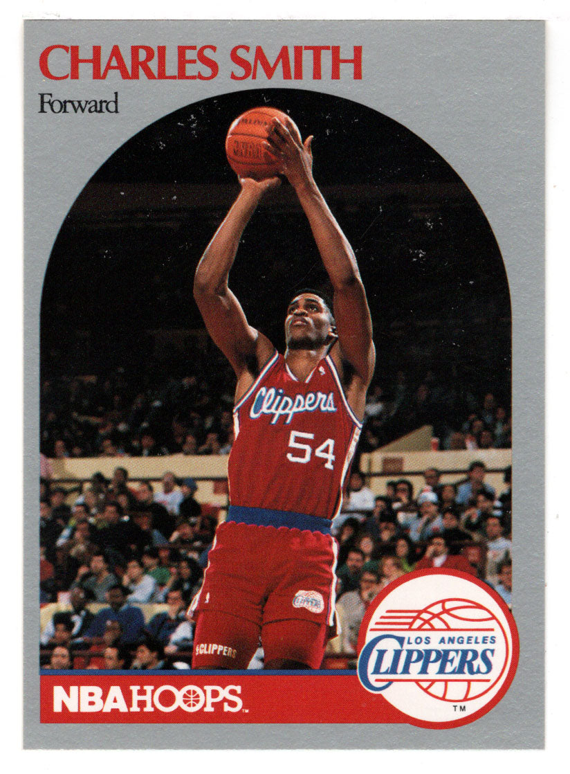 Charles Smith - Los Angeles Clippers (NBA Basketball Card) 1990-91 Hoops # 151 Mint
