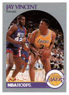Jay Vincent - Los Angeles Lakers (NBA Basketball Card) 1990-91 Hoops # 161 Mint