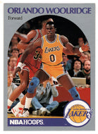 Orlando Woolridge - Los Angeles Lakers (NBA Basketball Card) 1990-91 Hoops # 162 Mint