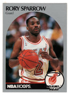 Rory Sparrow - Miami Heat (NBA Basketball Card) 1990-91 Hoops # 170 Mint