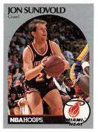 Jon Sundvold - Miami Heat (NBA Basketball Card) 1990-91 Hoops # 171 Mint