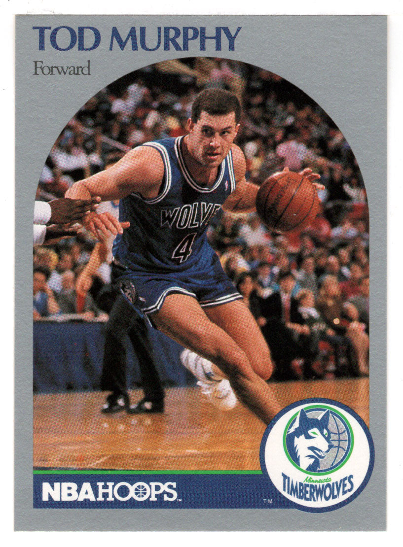 Tod Murphy - Minnesota Timberwolves (NBA Basketball Card) 1990-91 Hoops # 189  Mint