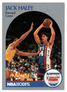 Jack Haley RC - New Jersey Nets (NBA Basketball Card) 1990-91 Hoops # 197 Mint