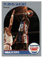 Purvis Short - New Jersey Nets (NBA Basketball Card) 1990-91 Hoops # 201 Mint
