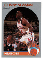 Johnny Newman - New York Knicks (NBA Basketball Card) 1990-91 Hoops # 206 Mint