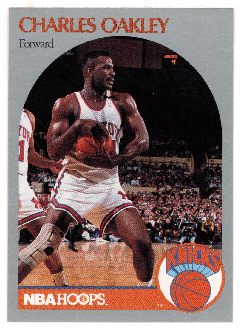 Charles Oakley - New York Knicks (NBA Basketball Card) 1990-91 Hoops # 207 Mint