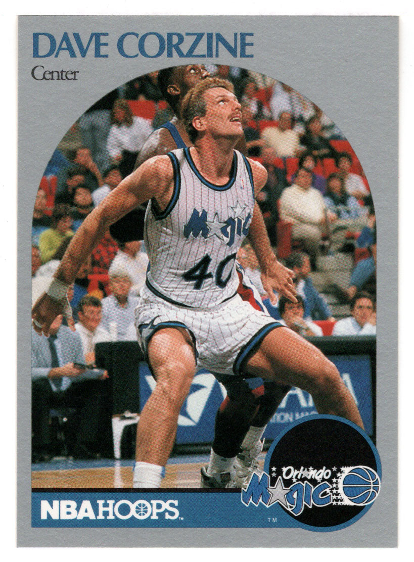 Dave Corzine - Orlando Magic (NBA Basketball Card) 1990-91 Hoops # 217 Mint