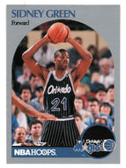 Sidney Green - Orlando Magic (NBA Basketball Card) 1990-91 Hoops # 218 Mint