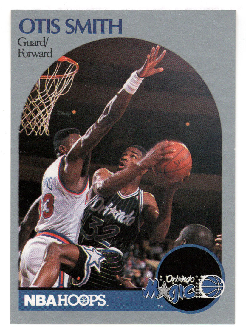 Otis Smith - Orlando Magic (NBA Basketball Card) 1990-91 Hoops # 221 Mint