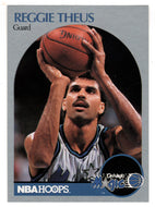 Reggie Theus - Orlando Magic (NBA Basketball Card) 1990-91 Hoops # 222 Mint