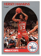 Hersey Hawkins - Philadelphia 76ers (NBA Basketball Card) 1990-91 Hoops # 229 Mint