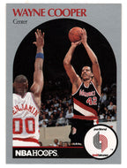Wayne Cooper - Portland Trail Blazers (NBA Basketball Card) 1990-91 Hoops # 244 Mint
