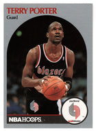 Terry Porter - Portland Trail Blazers (NBA Basketball Card) 1990-91 Hoops # 249 Mint