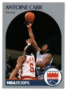 Antoine Carr - Sacramento Kings (NBA Basketball Card) 1990-91 Hoops # 255 Mint