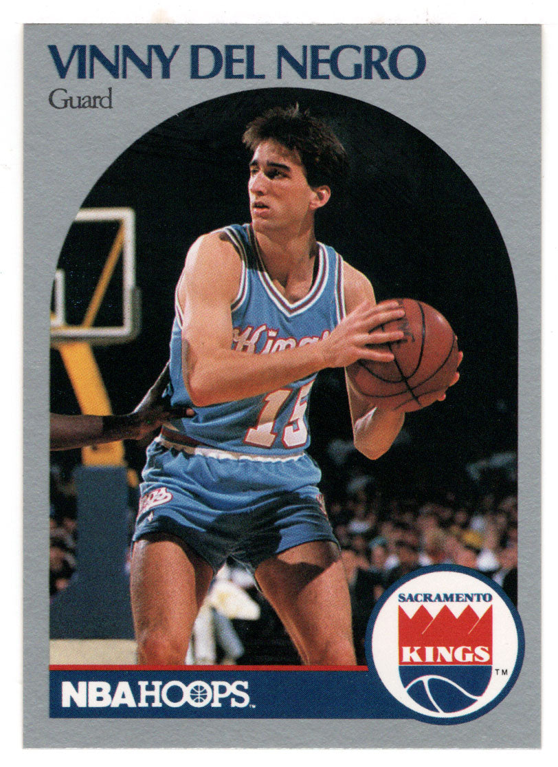 Vinny Del Negro - Sacramento Kings (NBA Basketball Card) 1990-91 Hoops # 256 Mint