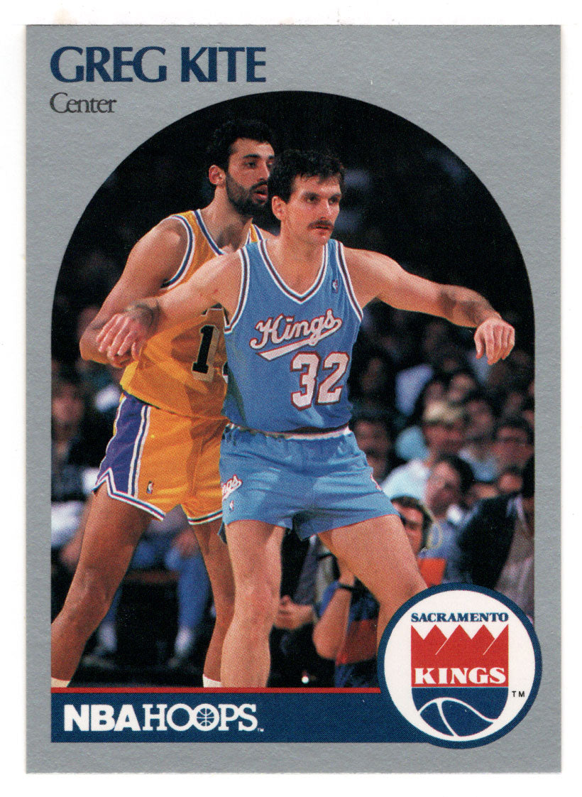 Greg Kite - Sacramento Kings (NBA Basketball Card) 1990-91 Hoops # 258 Mint